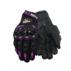 GUANTES RODA CON LIMPIA MICA/TOUCHSCREEN MORADO TALLA MEDIAN