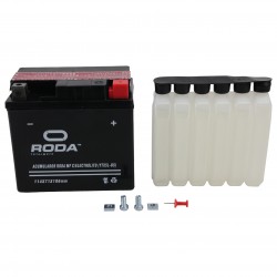BATERÍA MF CON ELECTROLITO (YTX5L-BS) RODA GEL