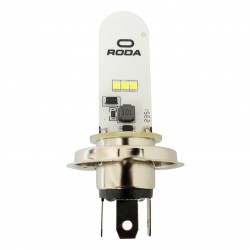 FOCO FARO DELANTERO LED H4 CON ESTROBO 12V 2.5/5W 6500K