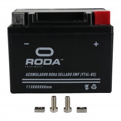 BATERÍA SELLADO SMF (YT4L-BS) RODA  GEL