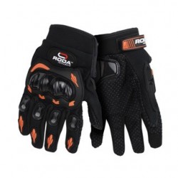 GUANTES RODA CON LIMPIA MICA/TOUCHSCREEN NARANJA NEON