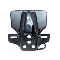 CALAVERA STOP UNIVERSAL RECTANGULAR HIPERLED ROJO
