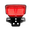 CALAVERA STOP UNIVERSAL RECTANGULAR HIPERLED ROJO