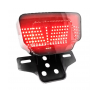 CALAVERA STOP UNIVERSAL RECTANGULAR HIPERLED ROJO